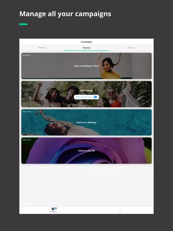 Captures d'écran de Collabary - Brand App iPad 