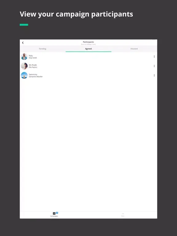 Captures d'écran de Collabary - Brand App iPad 