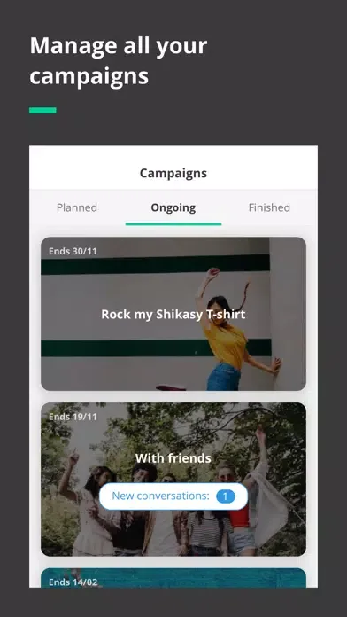 Captures d'écran de Collabary - Brand App