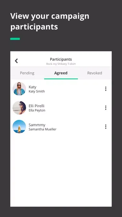 Captures d'écran de Collabary - Brand App