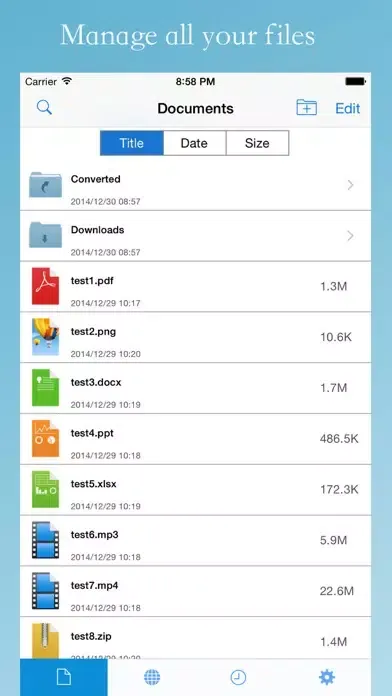 PDF2Word Edition - for Convert PDF to Word Document, PDF Viewer, File Manager Screenshots