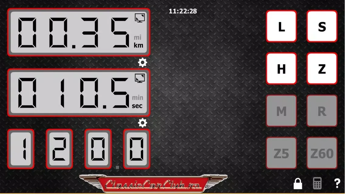 Rally Speed Table Calculator應用截圖