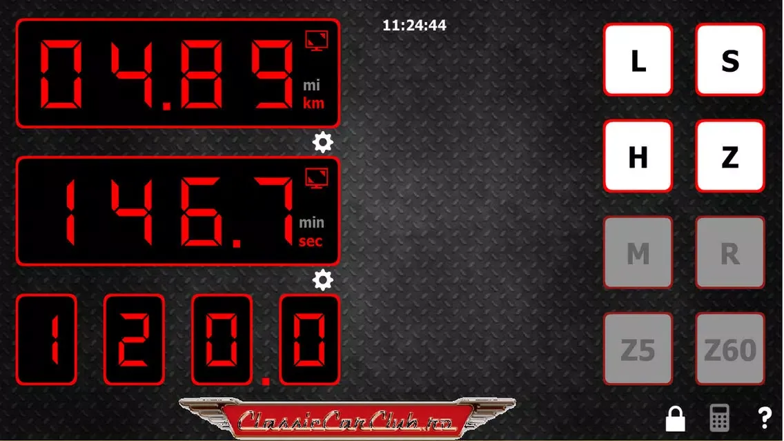 Rally Speed Table Calculator應用截圖