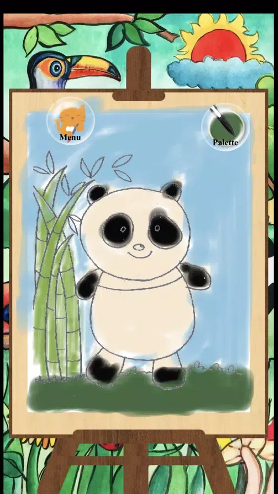 ภาพหน้าจอของ Kittyart Paint