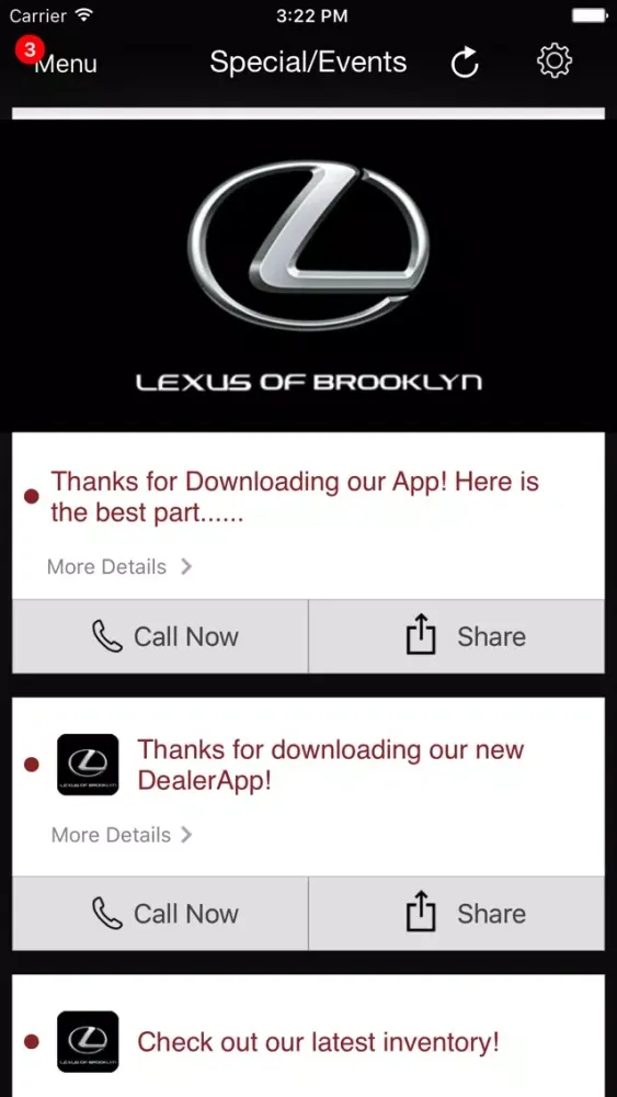 Lexus of Brooklyn DealerApp स्क्रीनशॉट