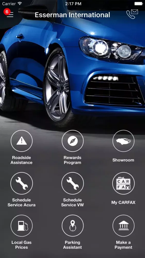 Esserman International Acura VW DealerApp应用截图