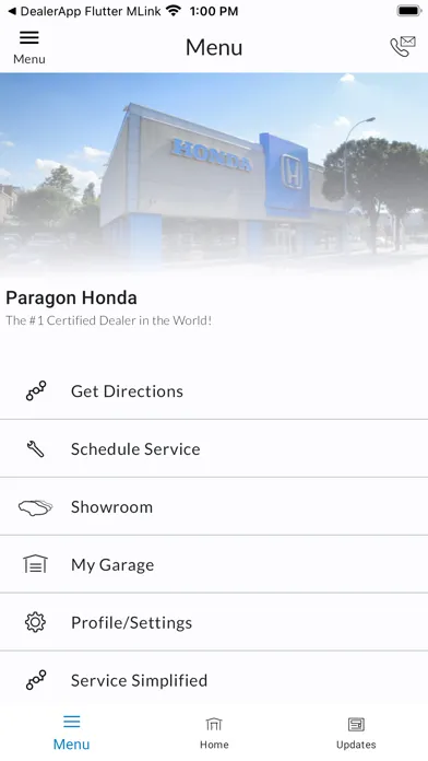 Paragon Honda DealerApp স্ক্রিনশট