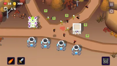 Ảnh chụp màn hình của Cubic Rush TD