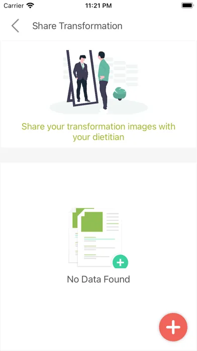 Capturas de tela do Nutrition Defined