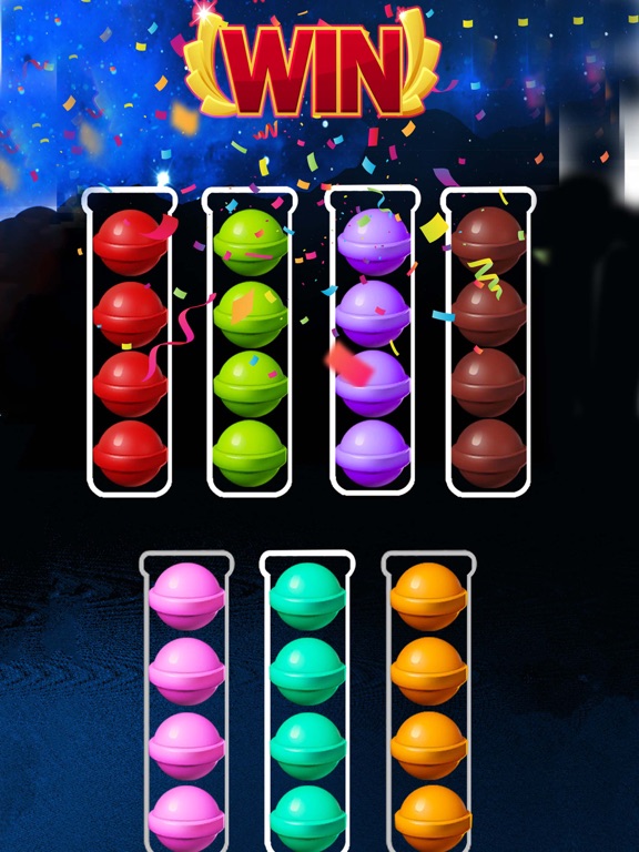Tangkapan layar Ball Sort Taiga - The Forest iPad 