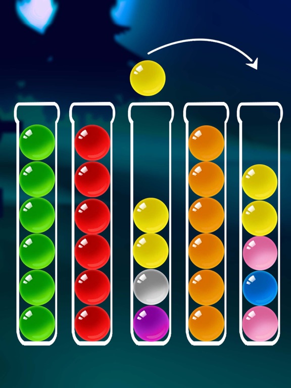Tangkapan layar Ball Sort Taiga - The Forest iPad 