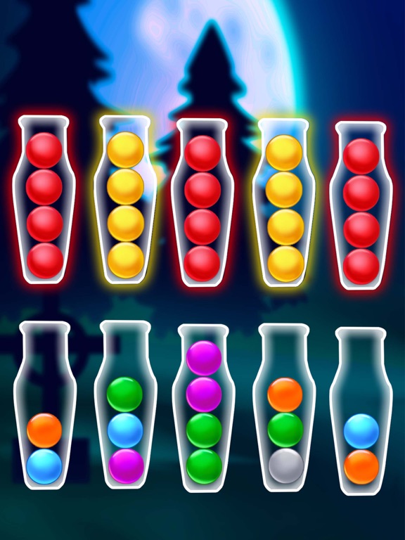 Tangkapan layar Ball Sort Taiga - The Forest iPad 