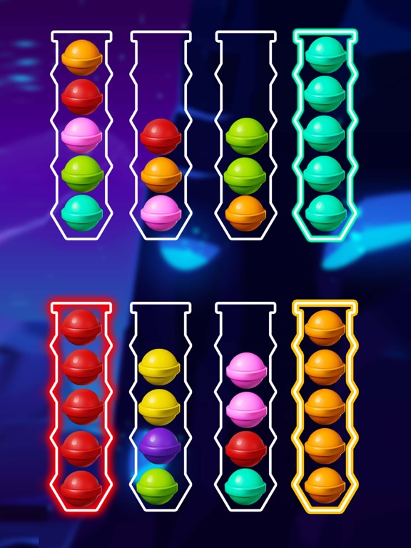 Tangkapan layar Ball Sort Taiga - The Forest iPad 