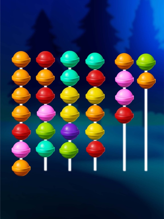 Tangkapan layar Ball Sort Taiga - The Forest iPad 