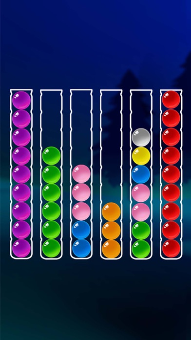 Tangkapan layar Ball Sort Taiga - The Forest