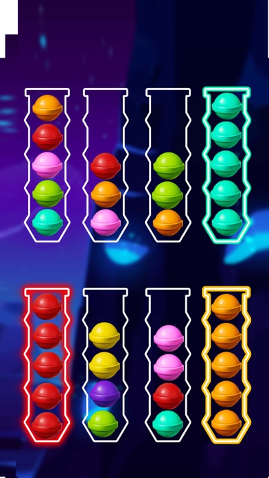 Tangkapan layar Ball Sort Taiga - The Forest
