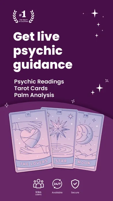 Zodiac Psychics: Tarot Reading应用截图