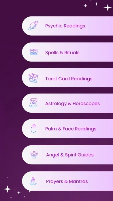 Zodiac Psychics: Tarot Reading应用截图