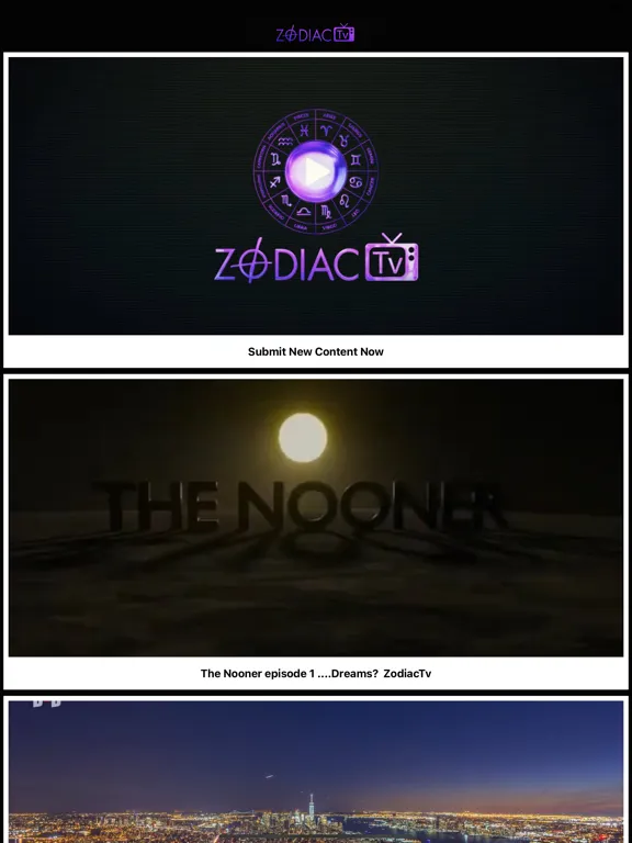 Zodiac TV iPad 应用截图