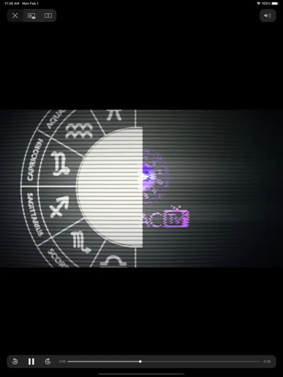 Zodiac TV iPad 应用截图