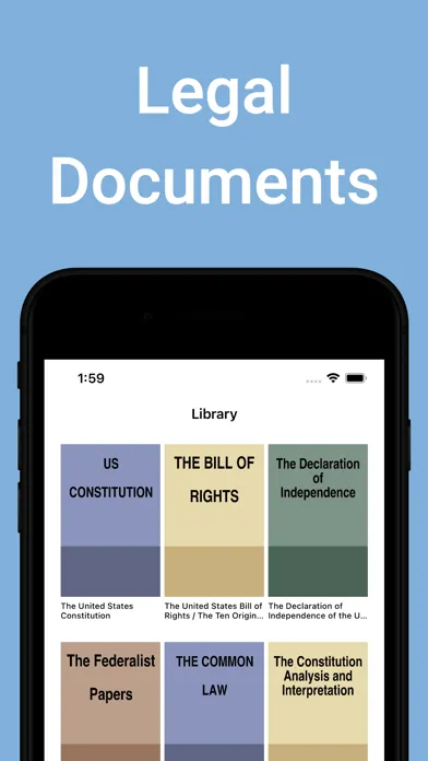 US Laws: Constitution, Bill應用截圖