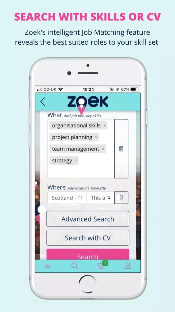 Captures d'écran de Zoek Job Search