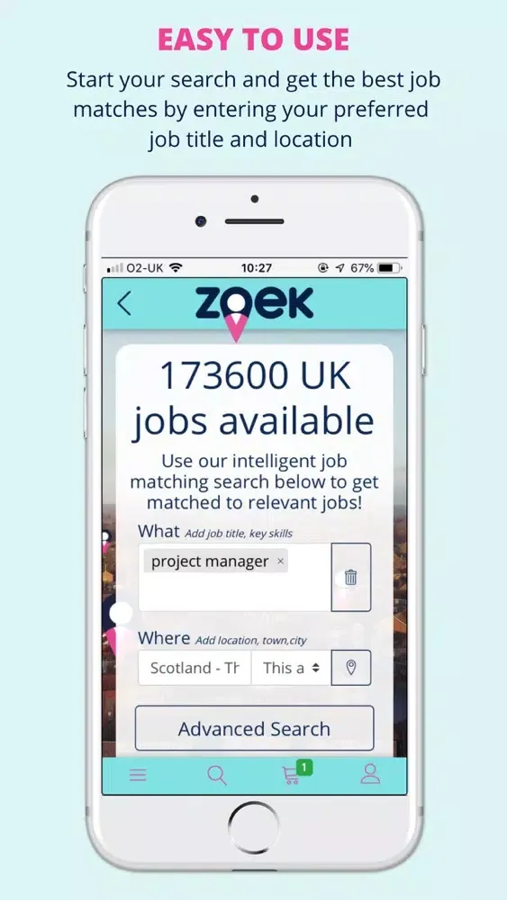 Captures d'écran de Zoek Job Search