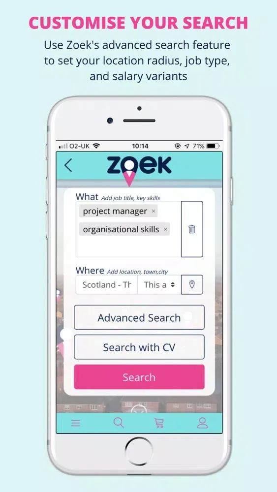 Captures d'écran de Zoek Job Search