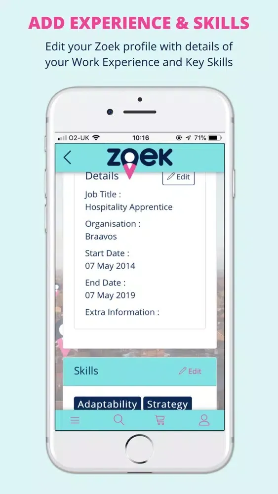 Captures d'écran de Zoek Job Search