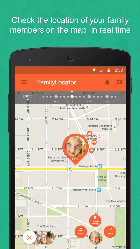 Captures d'écran de Family Locator
