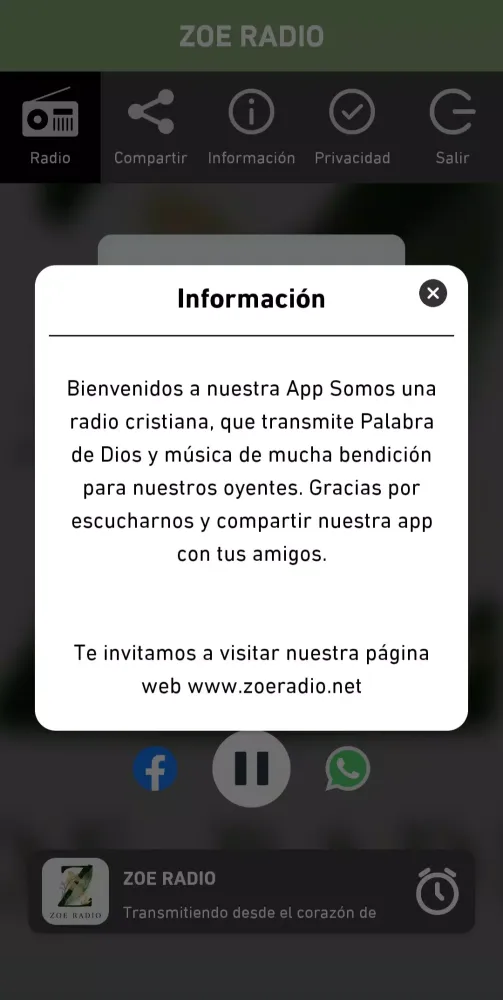 ZOE RADIO应用截图