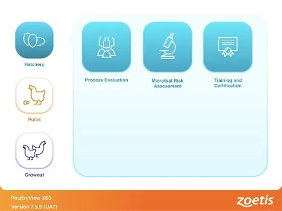 PoultryView 360 iPad  Screenshots