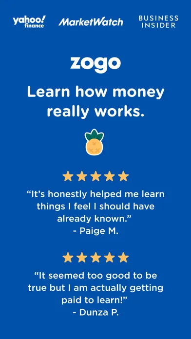 Zogo: Learn and Earn Ekran Görüntüleri