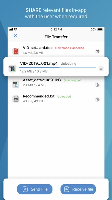 Captures d'écran de Zoho Assist - Remote Desktop