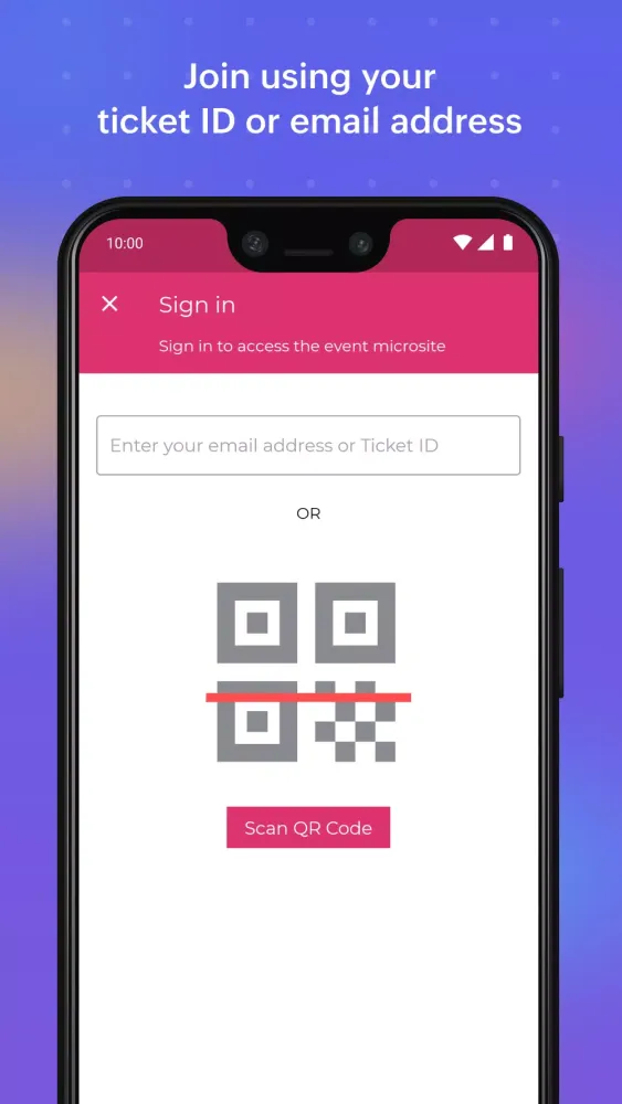 Zoho Backstage for Attendees Screenshots