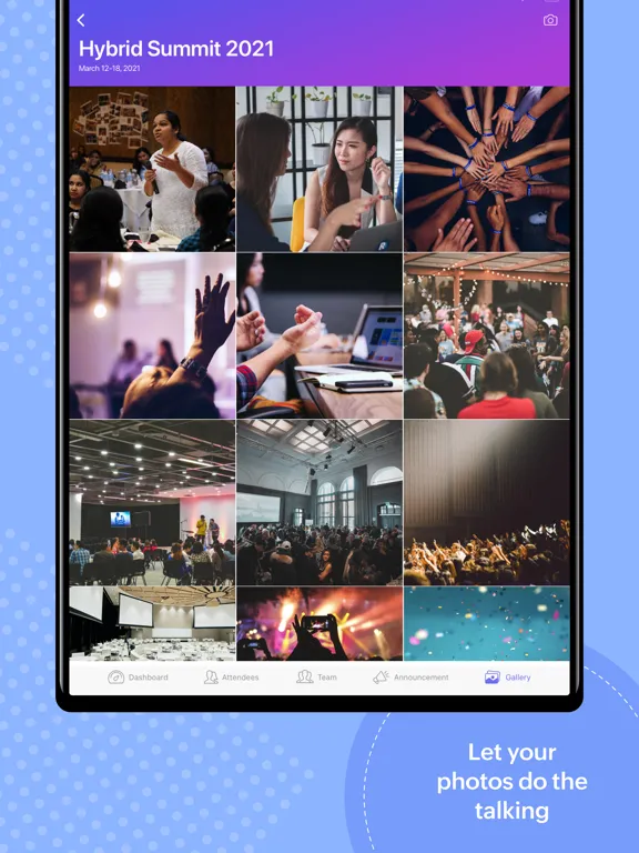 Zoho Backstage for Organizers iPad  স্ক্রিনশট