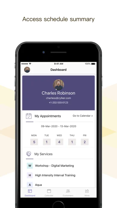 Zoho Bookings Screenshots
