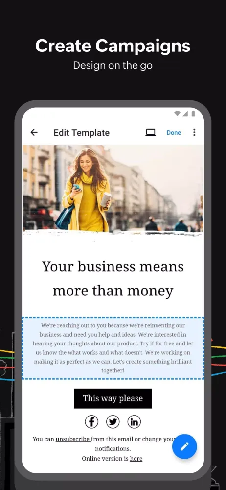 Zoho Campaigns-Email Marketing应用截图
