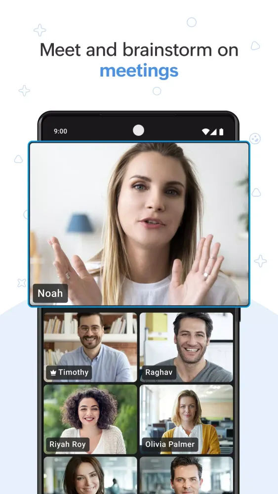 Скриншоты Zoho Cliq
