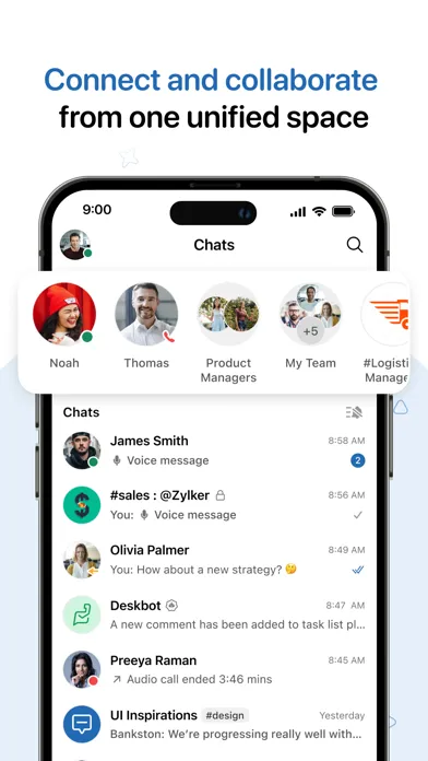 Zoho Cliq - Team Communication應用截圖