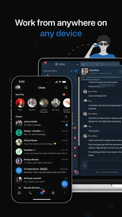 Zoho Cliq - Team Communication應用截圖