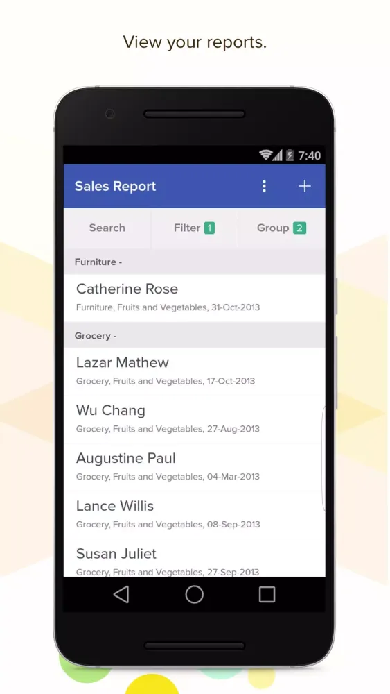 Zoho Creator Portal Screenshots