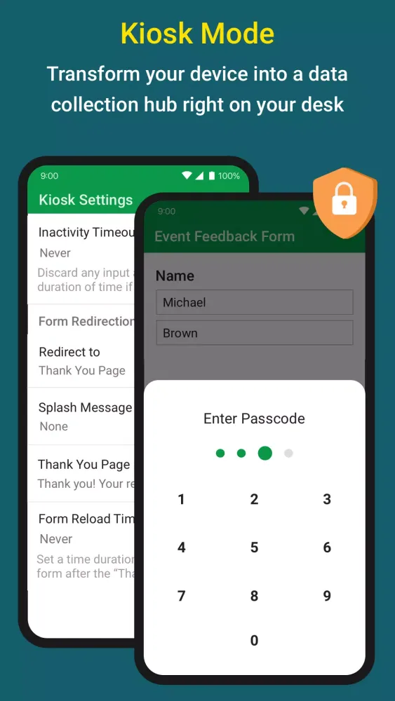 Screenshot di Mobile Forms App - Zoho Forms