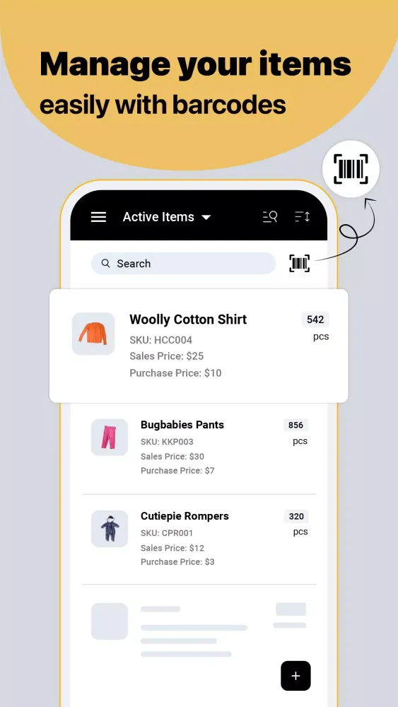 Inventory Management App -Zoho應用截圖
