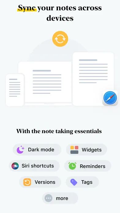 Notebook - Take notes, To do স্ক্রিনশট