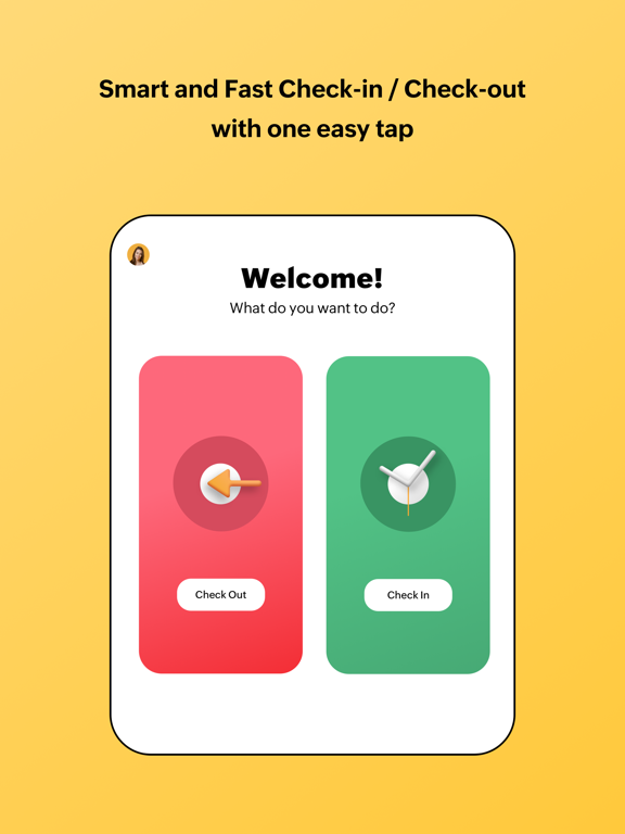 Zoho People Kiosk iPad 應用截圖