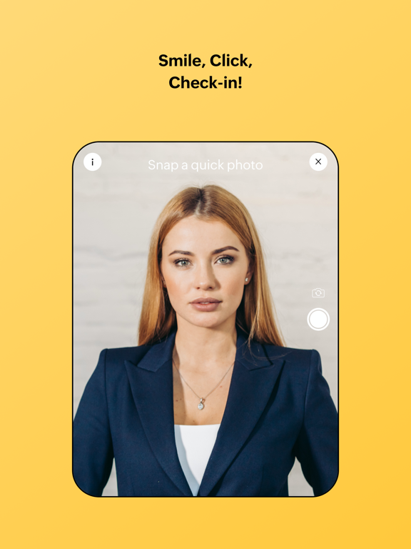 Zoho People Kiosk iPad 應用截圖