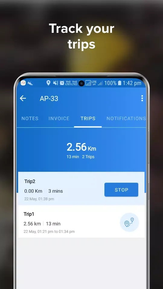 Capturas de tela do Zoho FSM