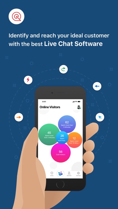 Zoho SalesIQ - Live Chat App应用截图