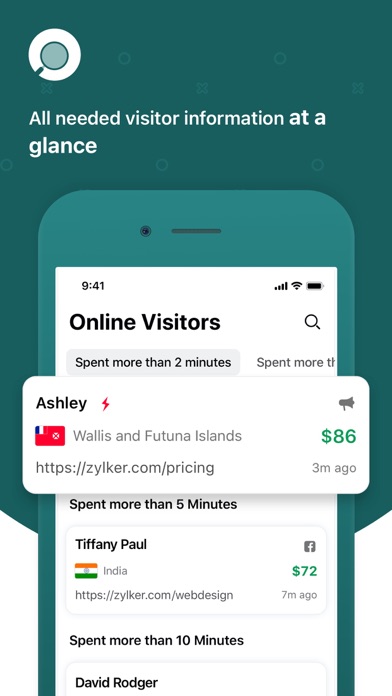 Zoho SalesIQ - Live Chat App应用截图